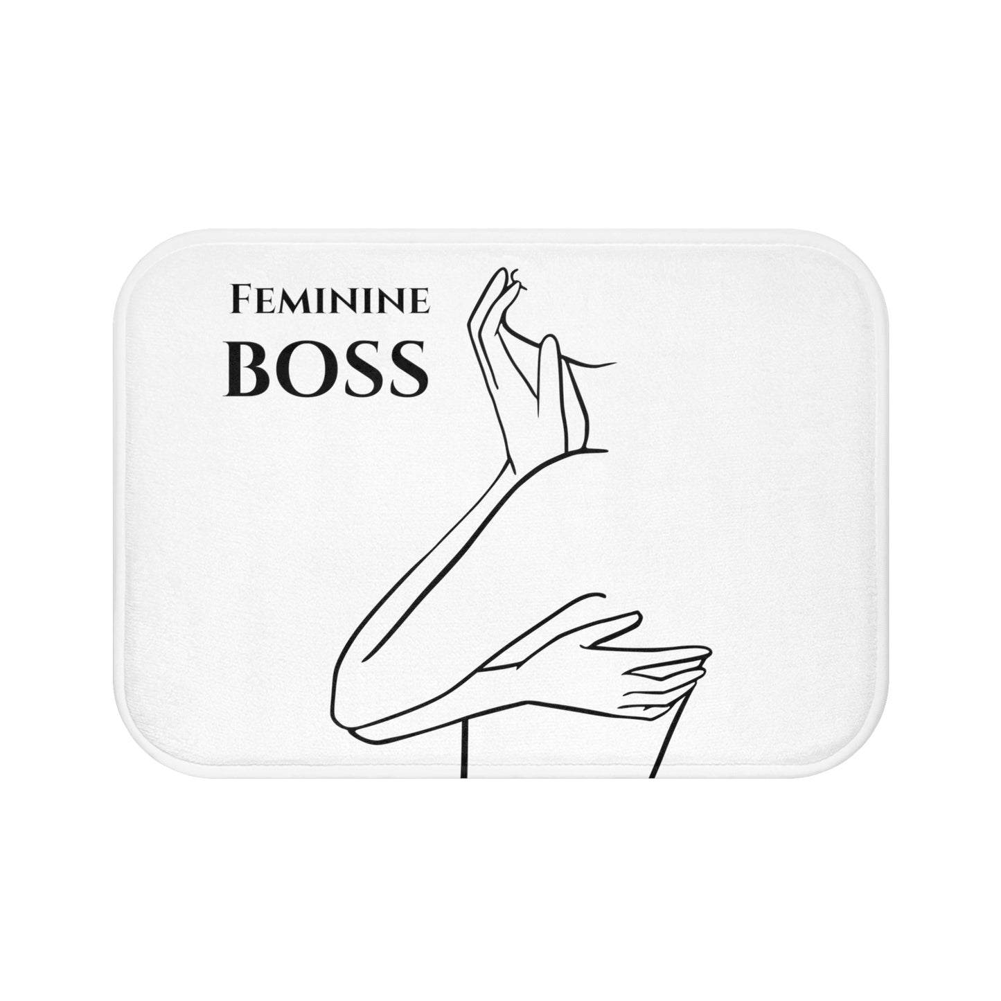 Feminine Boss Bath Mat