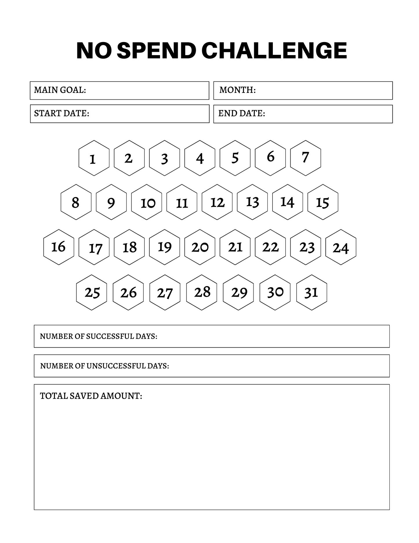 Workbook - Budget & Financial Planner