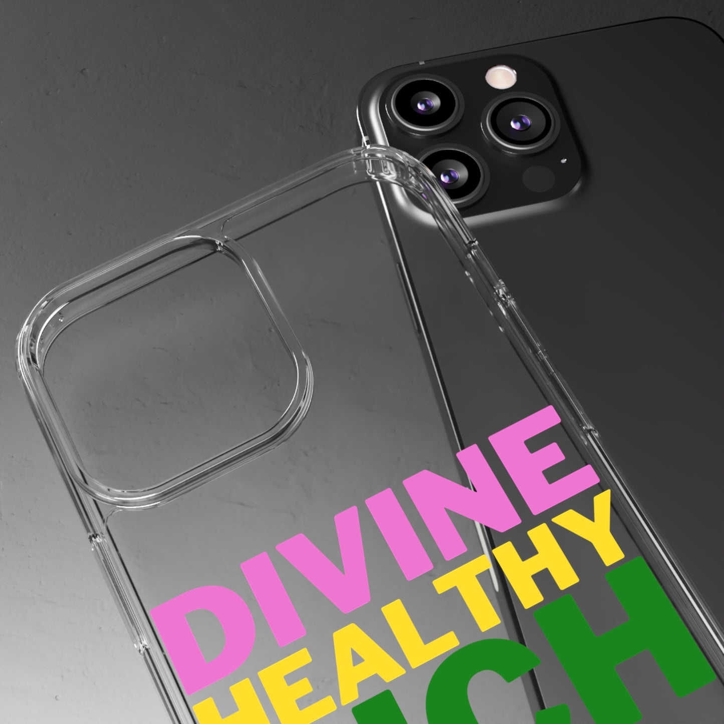 Divine Healthy Rich Affirmation Phone Case