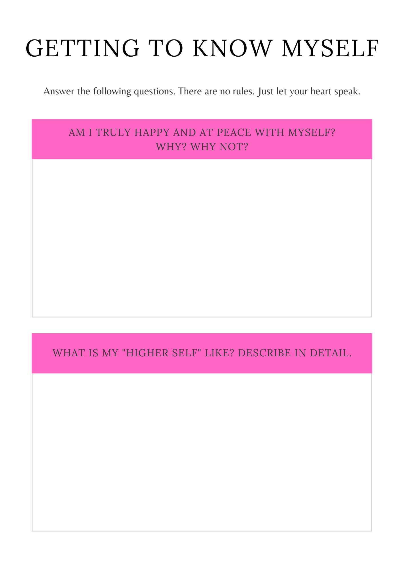 Workbook - Manifestation Planner